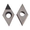 PCD Wendeschneidplatten-Schneidlösungen 2 Stück DCGT070202 für Nichteisenmetalle