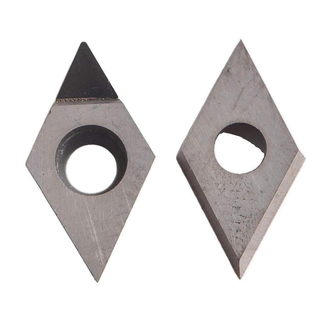 PCD Wendeschneidplatten-Schneidlösungen 2 Stück DCGT070202 für Nichteisenmetalle