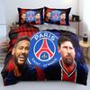 World Cup Star Bedding Three-Piece Set 90-120G Abrasive Cloth 3D Digital Printing