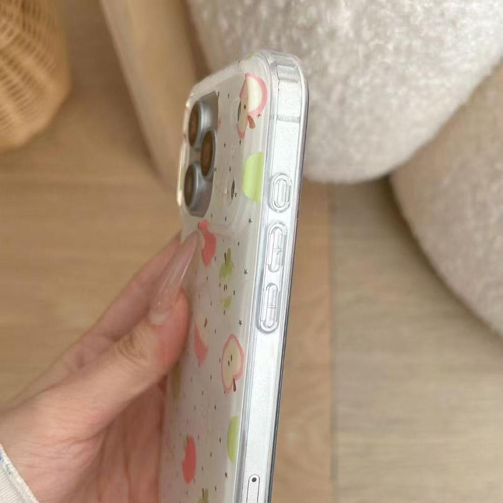 Zweischichtige IMD-Handyhülle für iPhone 17 Pro Max - Apple Star Fresh Style für Mädchen