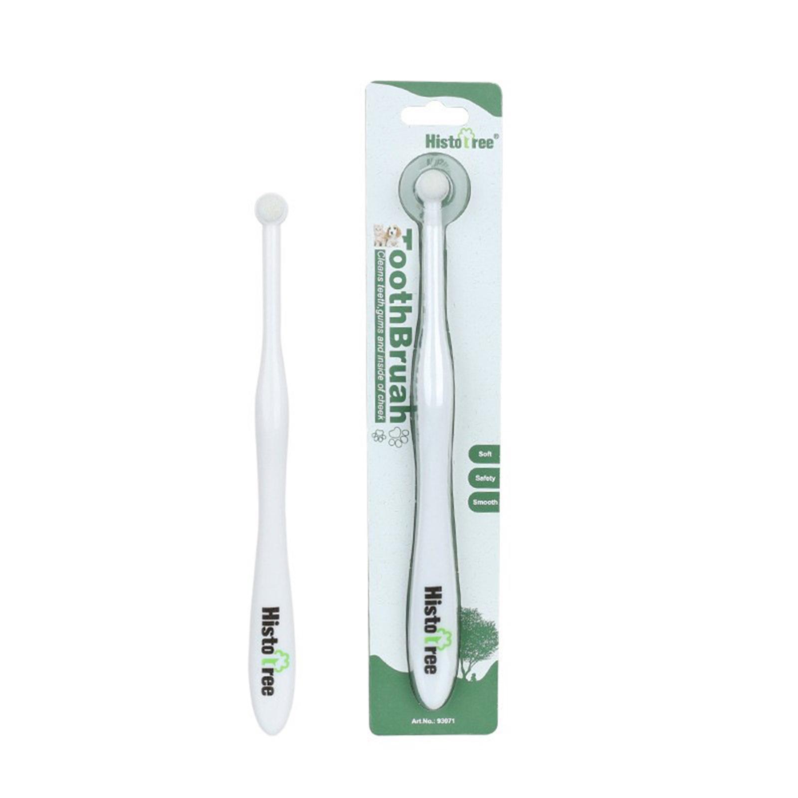

Pet Toothbrush, Dog Toothbrush, Dog Oral Cleaning, 10000 Bristles Toothbrush, Pet Supplies One Size белый