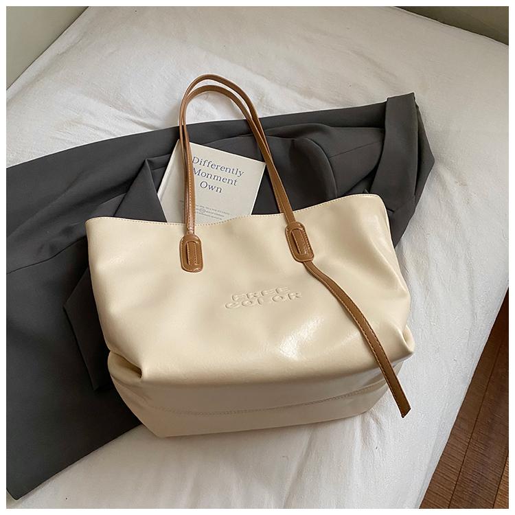 Large Capacity Tote Bag Women's Commuter Underarm Bag