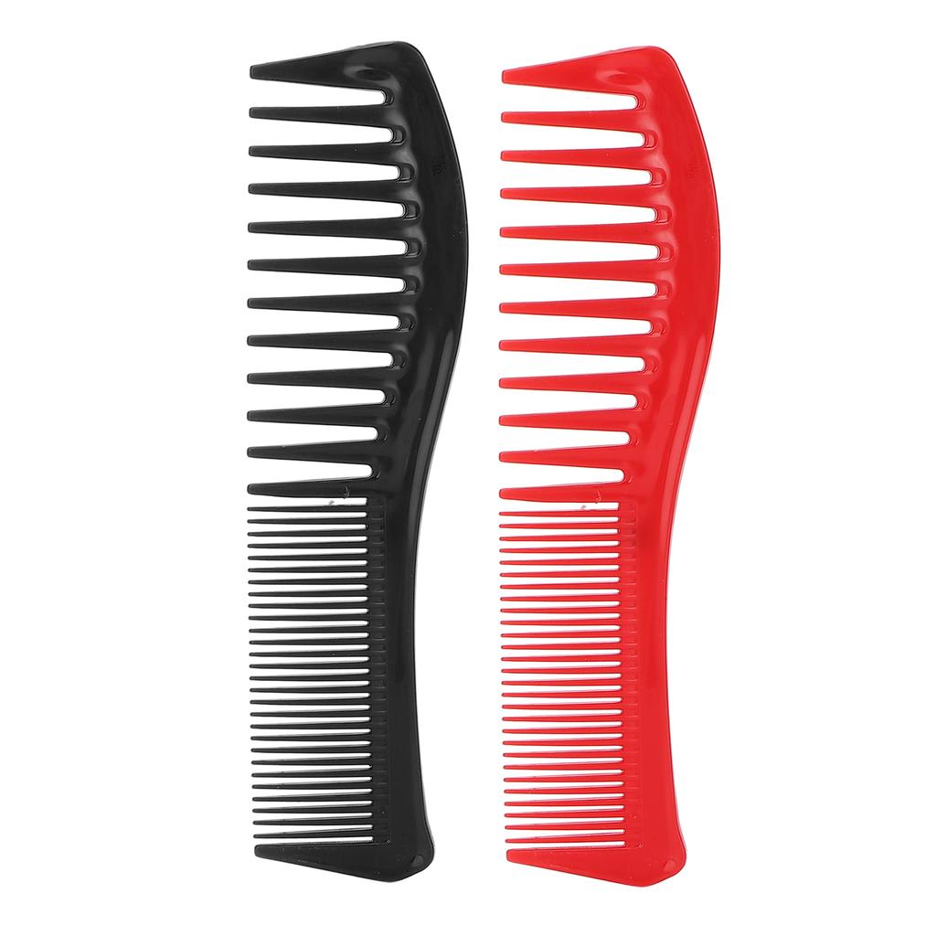 Detangling Hair Comb Portable Home Salon Fine Wide Tooth Styling Comb Hairdressing Tool