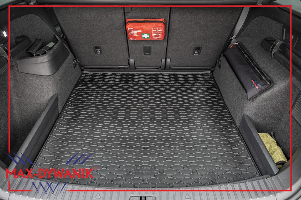 Peugeot 5008 II Minivan from 07.2017-2024 SET - Rubber Car Mats + Trunk Mat