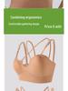Seamless Cross-Border Vest-Style Nursing Bra with Removable Pads for Yoga & Postpartum