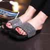 Luxurious Women Sandals Slippers With Glitter Platform For A Timeless Fashion Statement