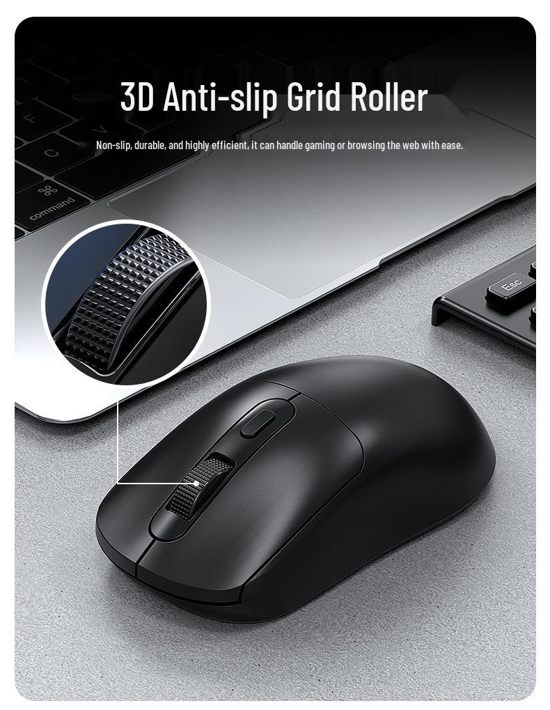 T-WOLF X8 Lightweight Bluetooth Gaming Mouse with Silent Click and Anti-Slip Stickers