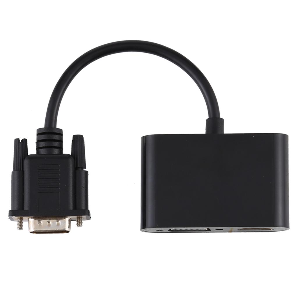 VGA 15 Pin HDTV Adapter Converter with 