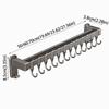 Wall Mounted Kitchen Organizer Hook Double Pole Kitchen Utensil Organizer  Home