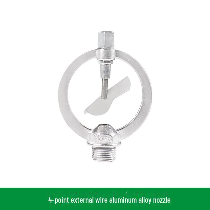 4" X 4/6" Rain-Shaped Sprinkler Head, Universal Threaded Plastic Disc for Garden Irrigation