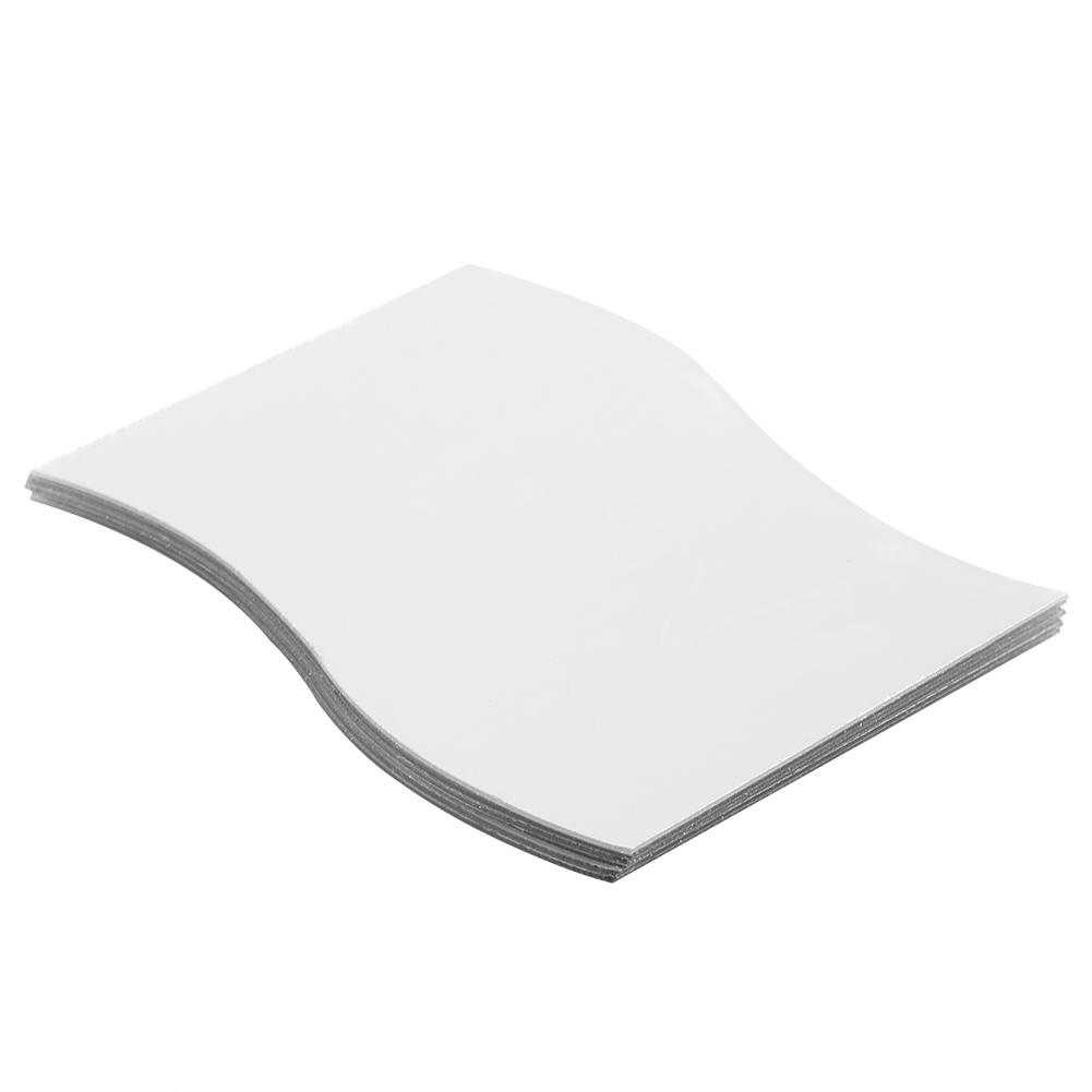 

6Pcs Set Waves Shape Wall Mirror Sticker Free Combination Home Bathroom Decor белый