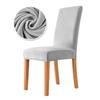 New Velvet Fabric Chair Cover Super Soft Chair Covers For Dining Room Luxurious Office Seat Cases Stretch For Banquet Home Decor