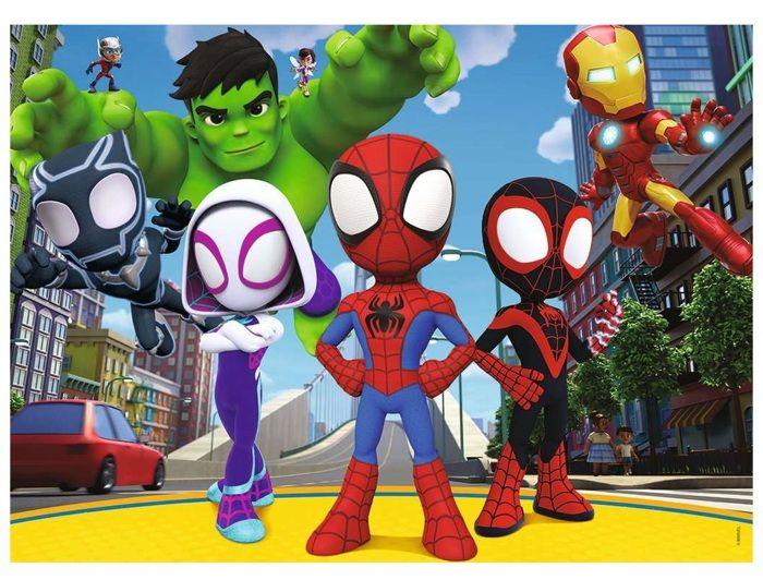 Puzzle Spidey et ses amis 45 pièces - Dessins animés et BD - NATHAN - A partir de 5 ans