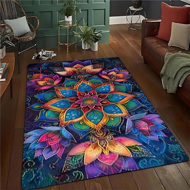 1PC Flag Pattern Kitchen Rugs Non-Slip Home Door Mats Pop Design Bathroom Rugs Bath Mat Carpet for Home Sink Laundry Decor