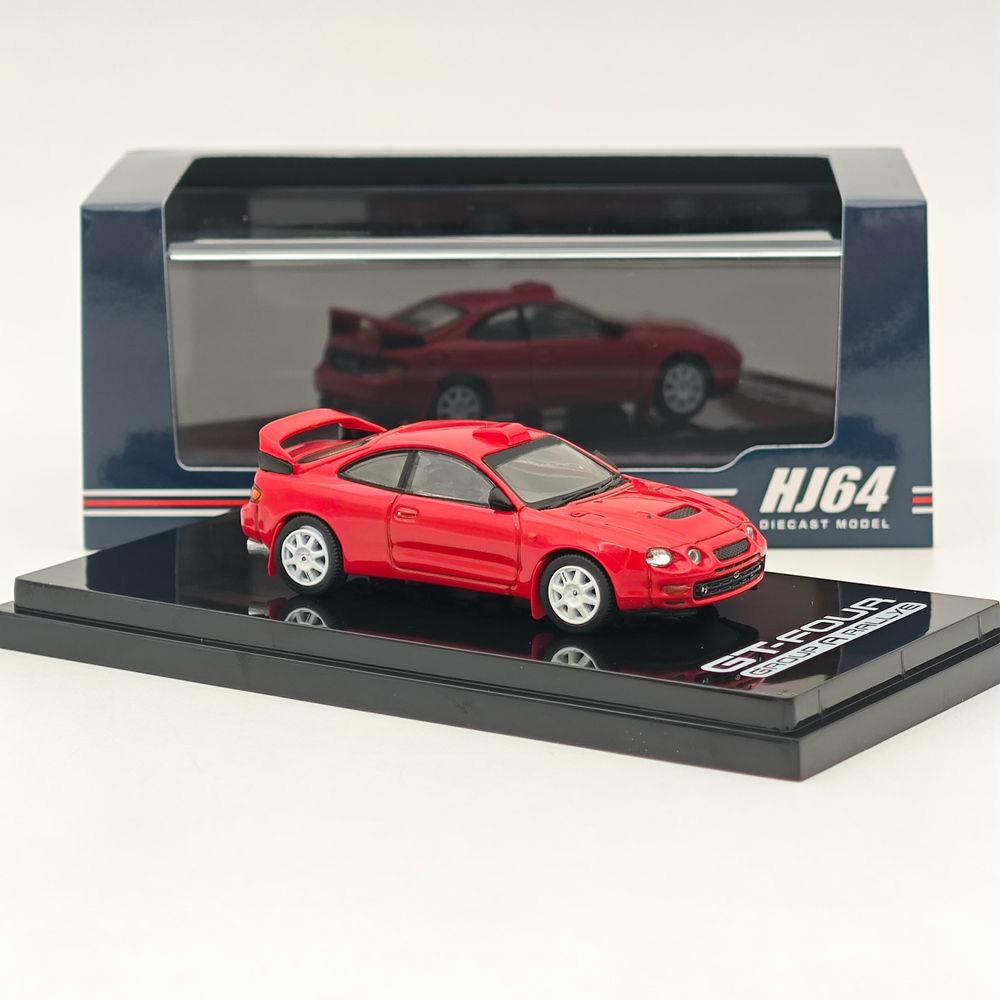 Hobby HJ 1:64 for GT-FOUR ST205 JDM STYLE / WRC Edition (ST205) Customized Version / 8 Spokes Wheel Diecast Models Car