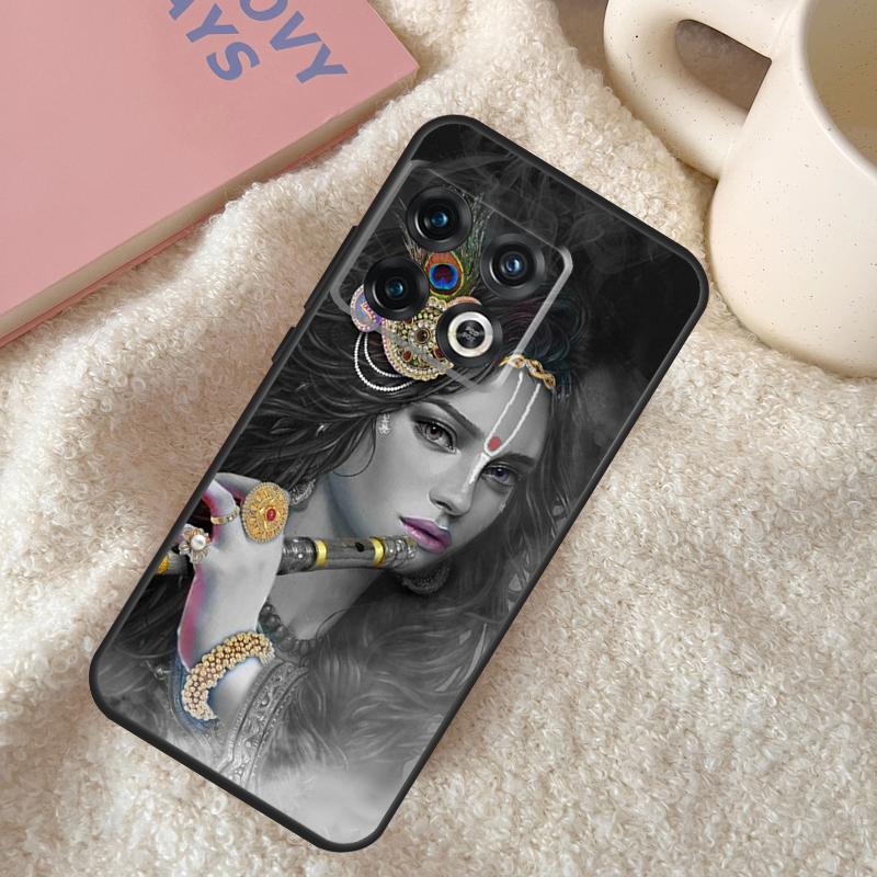 Indian God Lord Krishna Case For OnePlus 9 11 10 Pro 9R 9RT 10T 8T Cover For OnePlus Nord 2 2T CE2 N10 N20 N100 Ace