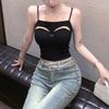 Women's Summer Design Sense Camis Pure Desire Hollow Sexy Top Summer Fashion Women's Tank Tops