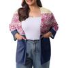 Women's Fall And Winter Fashion Casual Soild 3/4 Sleeve Mid-Length Cardigan Jacket