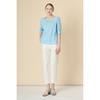 BCBG Raglan Embroidered Blouse B3m4b428