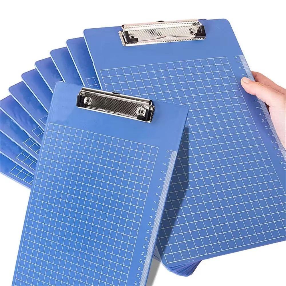 1Pcs Blue Writing Pad Board A4/A5/A6 Clip File Organize Writing Clipboard Paper Ticket Storage