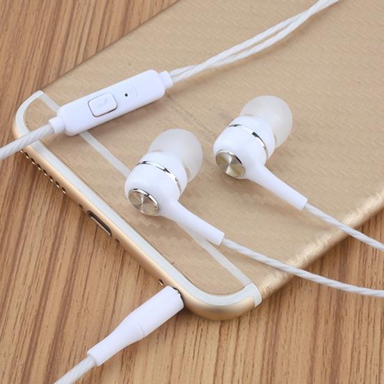 S12 Universal 3.5mm Earphone Wired Earbuds with Mic for Phone