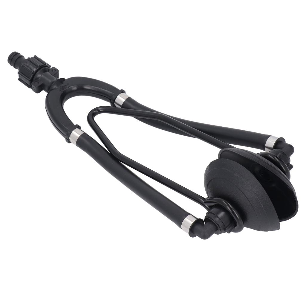 Dvouprůtokový proplachovač motoru s kulatou přísavkou 5 8 palcový hadicový konektor Námořní proplachovač motoru pro vestavěné přívěsné motory