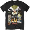 Green Day 1994 Dookie Tour Classic Fit T-Shirt Black