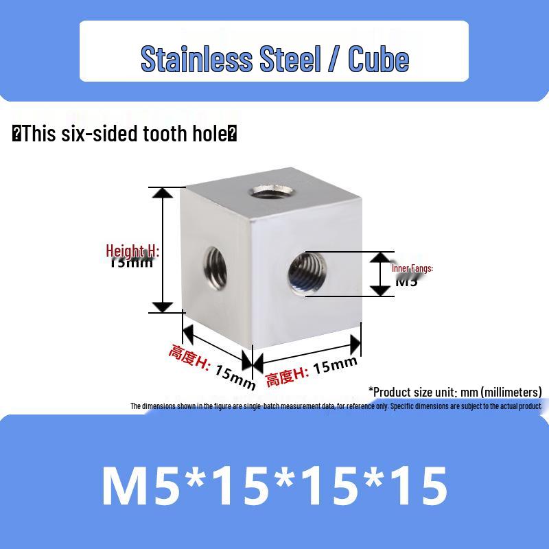 Aluminum Alloy Hex Nut Acrylic Connector Cap