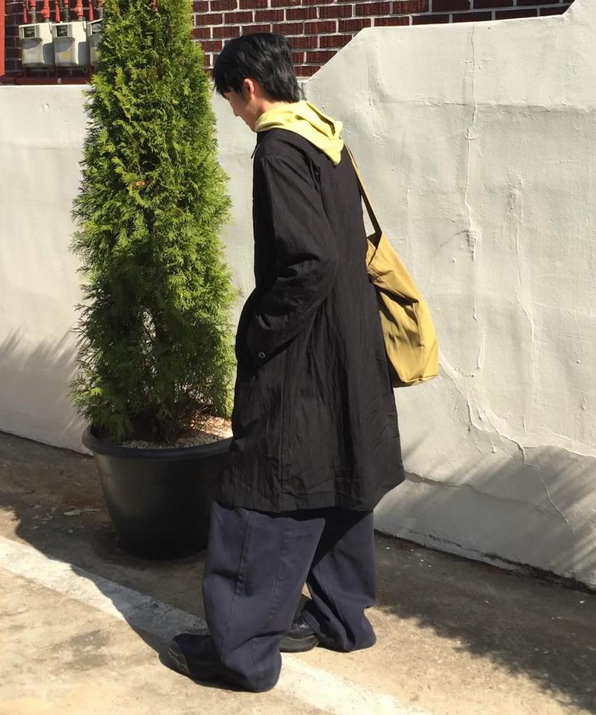 Intempomood Facade Shell Mac Coat_Black