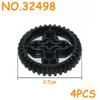 MOC Bricks Gear Axle Series Gear Rotating Platform Gear Rack Differential Power-driven Mechanical Technical Part Building Blocks