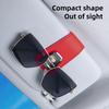 Volvo Car Sun Visor Sunglasses Clip Leather Glasses Holder For V60 V40 XC90 S60 XC60 Olestar AWD XC40 Car Interior Accessories