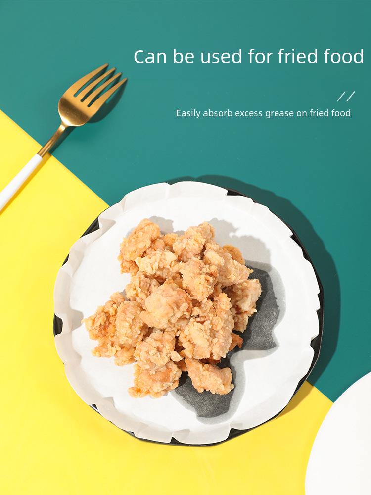 Papír absorbující olej do polévky a dušeného masa: Potravinářská kuchyňská fólie na filtr oleje