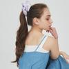 UNI.J Light Purple Big Scrunchie Hair-Band Ia116