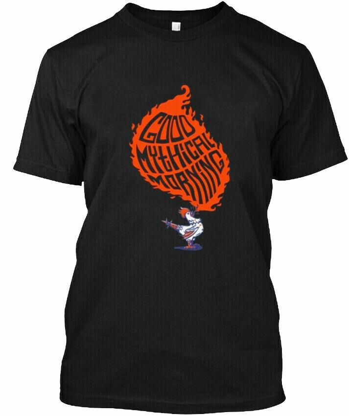 New Good Mythical Morning Chicken Cotton MAN WOMAN T-Shirt Size S-4XL XXXL
