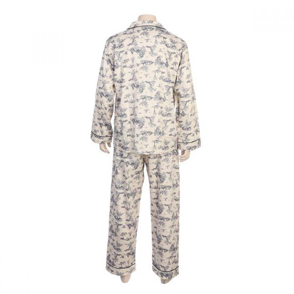 Barbara Men S 100  Cotton Print pajamaS Amp4609b