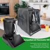 Foldable Kitchen Dust Cover Transparent Dustproof Foldable Cover Kitchen Use Durable Appliance Protector for Thermomix TM7