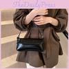 Chic Stylish Crossbody Handbag For Women In Black Red Brown And White Colors