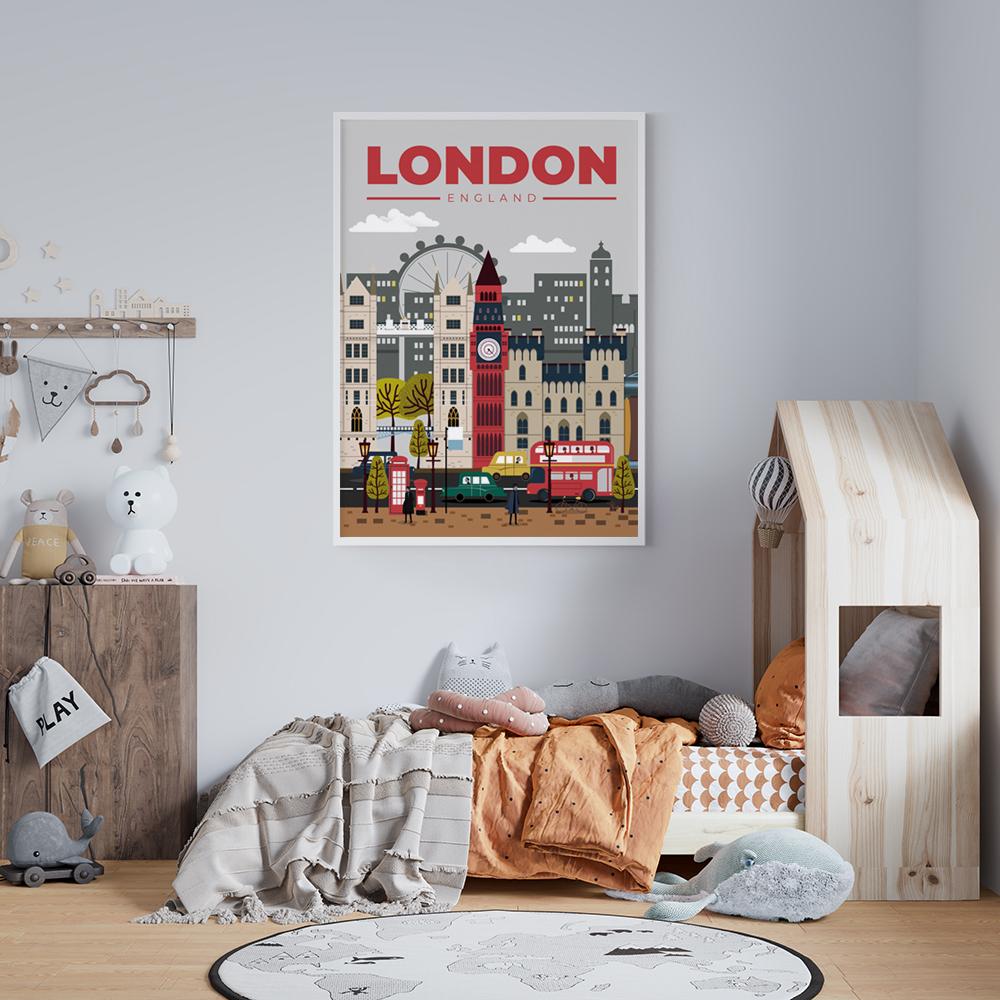 Poster London Illustration