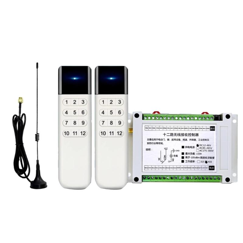 Convenient Intelligent Device Remote Control Effortless Device Management Operation 12V 24V 220V 12 Channel Fit for Lamp