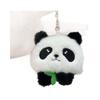 Adorable Panda Plush Toy Four Inch Stuffed Animal Keychain Perfect For Kids Gifts