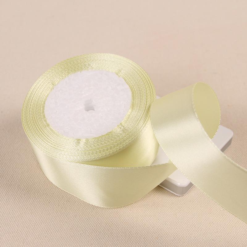 25Yards/Roll 40mm Satin Ribbons DIY Bow Handmade Gift Packing Artificial Silk Roses Crafts Supplies Sewing Accessories Material