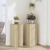 VidaXL Plant Stands 2 Pcs Sonoma Oak Engineered Wood, Flower Stand, Pot Stand, Plant Support 852926