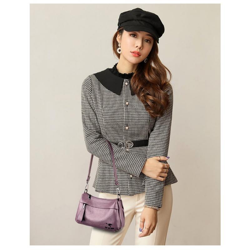 Luxury Designer Soft Leather Shoulder Crossbody Bags for Women 2023 Small Handbags and Purses High Quality Female Messenger Bag