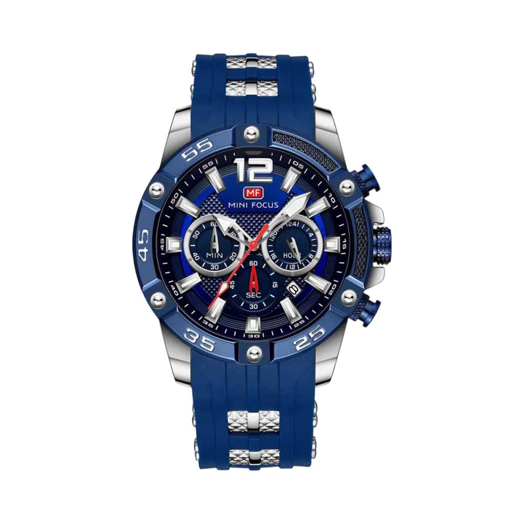 Men's Waterproof Luminous Running Alarm Clock Watch