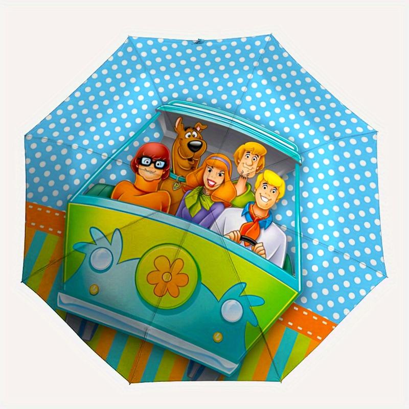 

1pc Scooby-Doo Auto Cute Umbrella - 8-Rib Foldable Design, Outdoor Adventures, and Family Celebrations Material y250827185