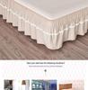 Elastic Non-Slip Lace Princess Bed Skirt - Thickened, Single Piece, Hide-ugly Design