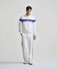 Chaqueta de chándal Sergio Tacchini M Goat Damarind Colorblock (Blanco)