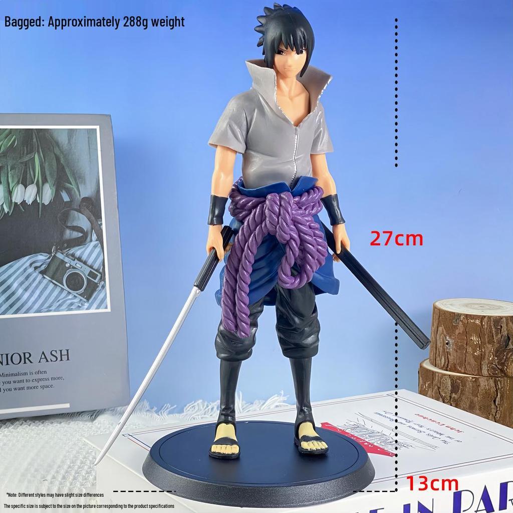 Naruto Anime Figures: Great Sword Kakashi, Uchiha Itachi, Sasuke, Minato, and Sakura