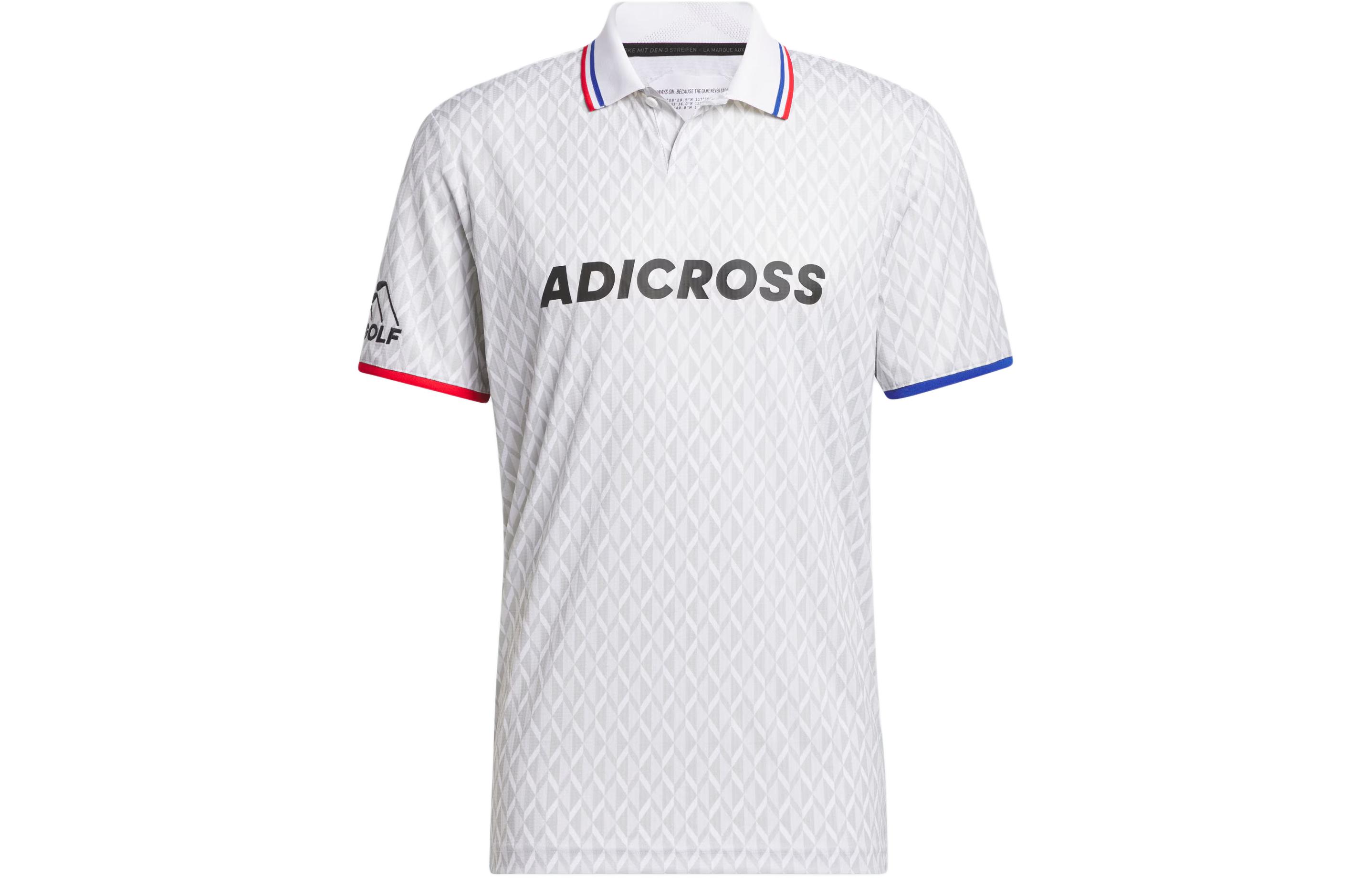Adidas ADICROSS POLO SHIRT Polo Shirt Men s White IT8308 L
