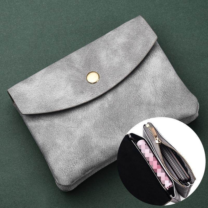 Coin Purse  Women's Card Case Soft Leather Small Bag  Coin Case  Men's Mini Small Wallet Key Case  Earphone Storage Bag